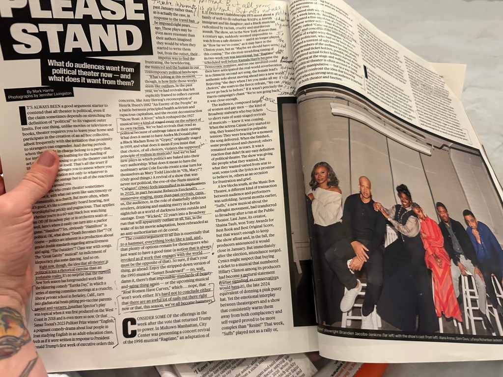 On Political Theatre or&nbsp;Not